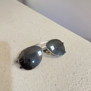 Vonzipper FEINSTEIN sunglasses gray aviator style silver frame Sunglass